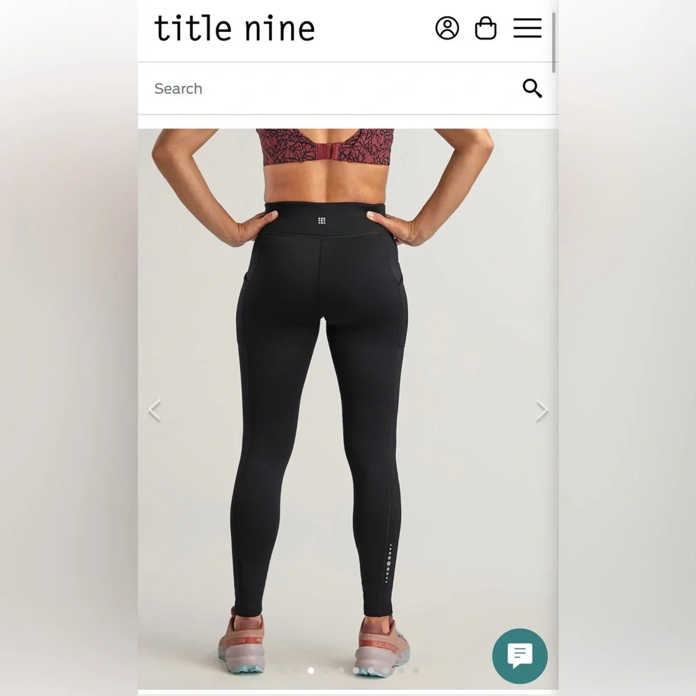 Title Nine Fleece Lined Leggings - Picture 4 of 6